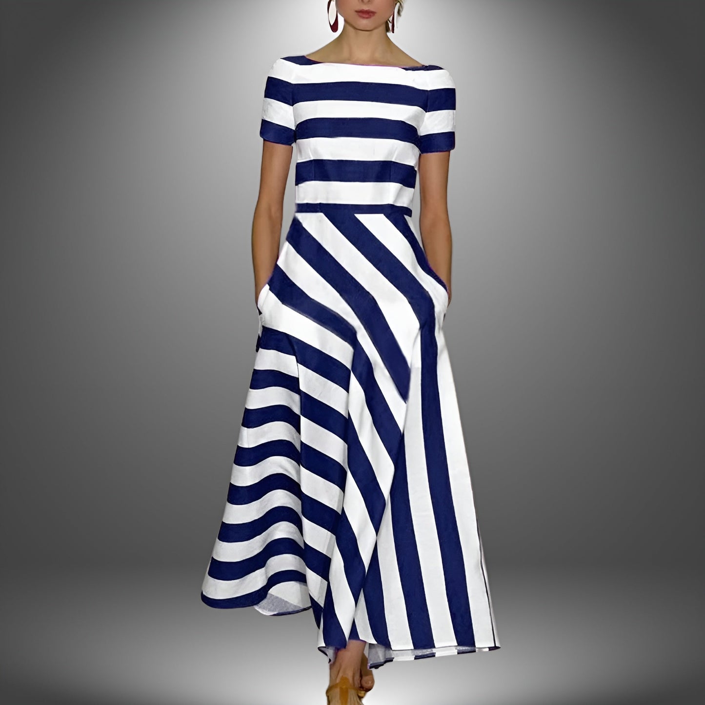 Sienna | Striped Dress