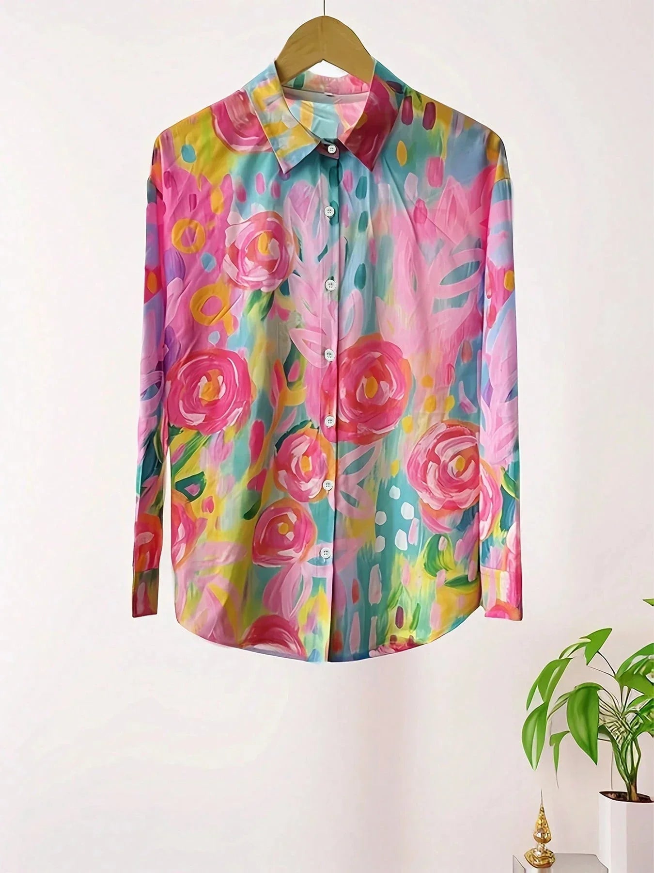 Helena | Colorful Pattern Blouse