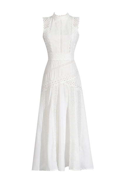 Lisette | Sleeveless Lace Dress