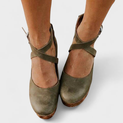 Prim Comfort Lift Heeled Sandals