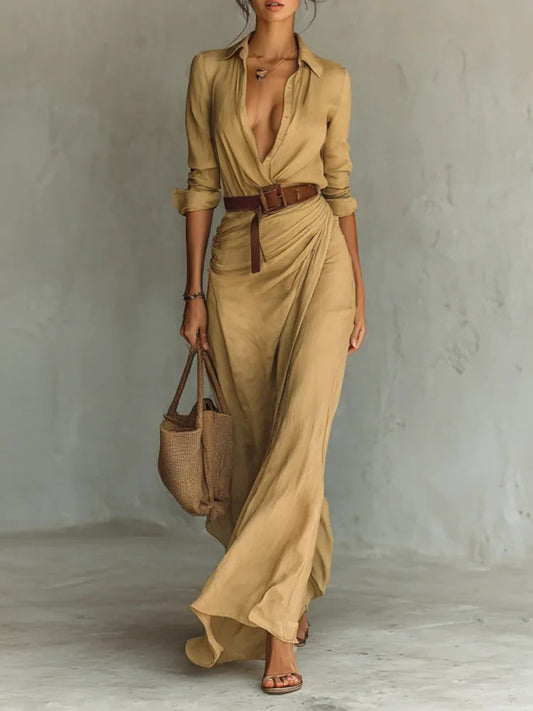 Louise | Wrap Maxi Dress