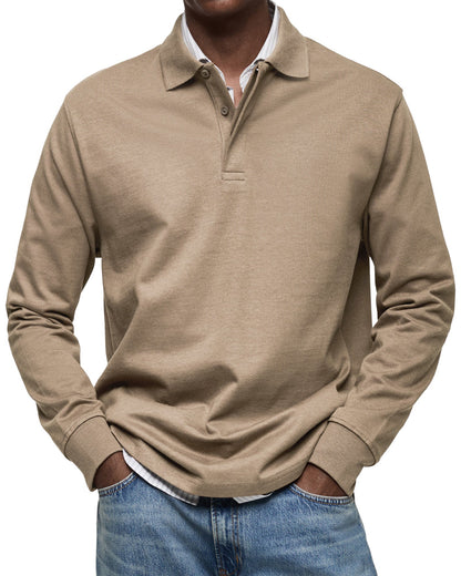 Marconelli | Luxury Long-Sleeve Polo