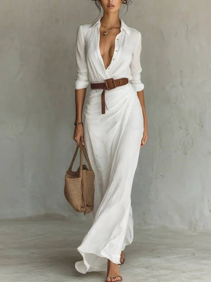 Louise | Wrap Maxi Dress