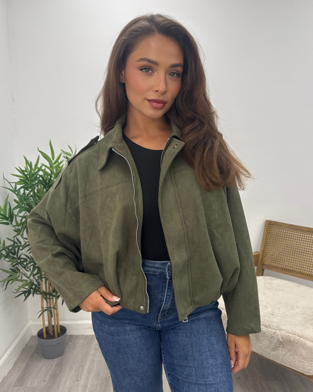 Olivia | City Luxe Bomber