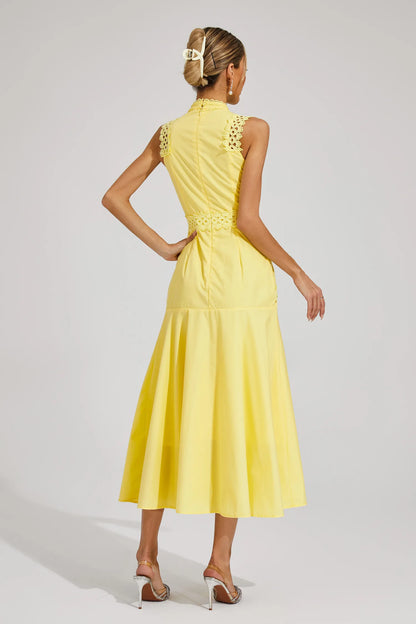 Lisette | Sleeveless Lace Dress