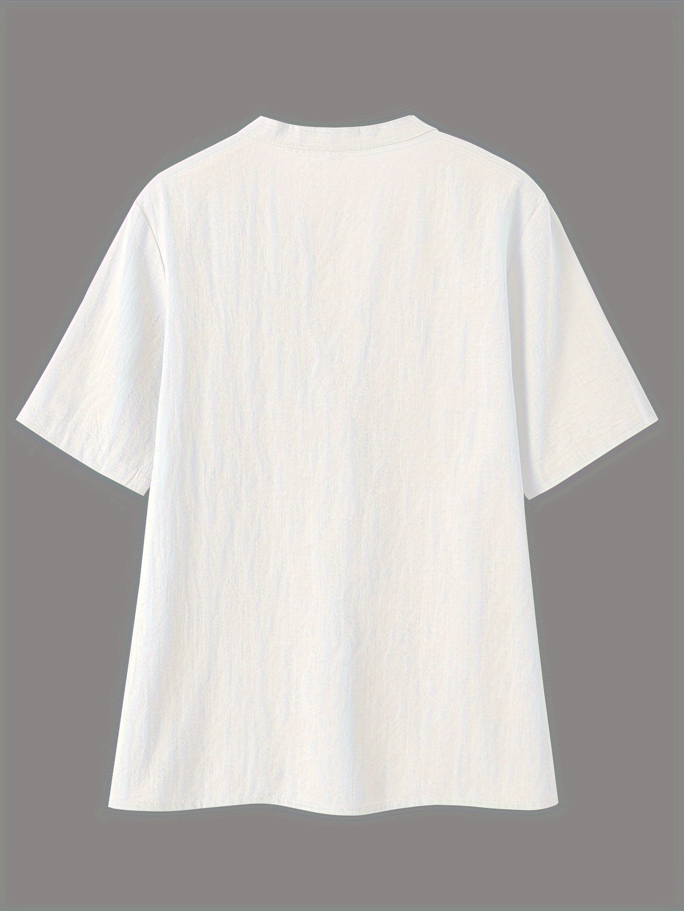 Sharron - Elegant V-Neck Blouse With Button Up