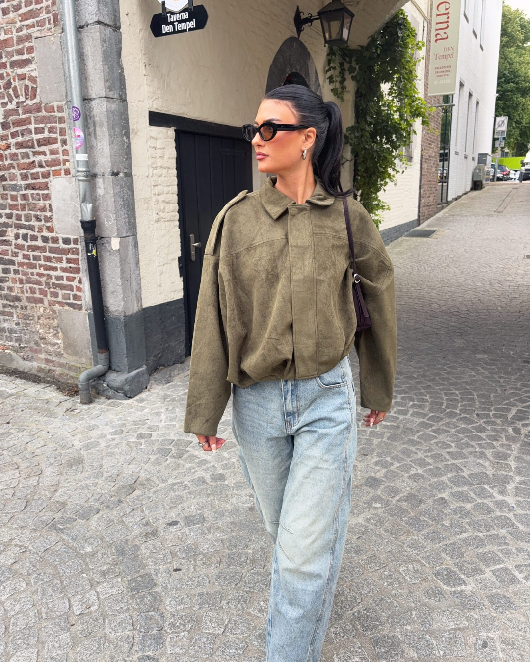 Olivia | City Luxe Bomber