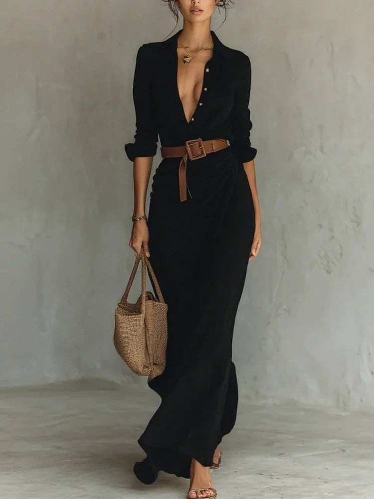Louise | Wrap Maxi Dress