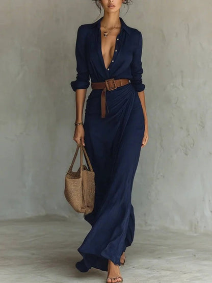 Louise | Wrap Maxi Dress