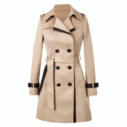 Maya | Double-Breasted Trench Coat