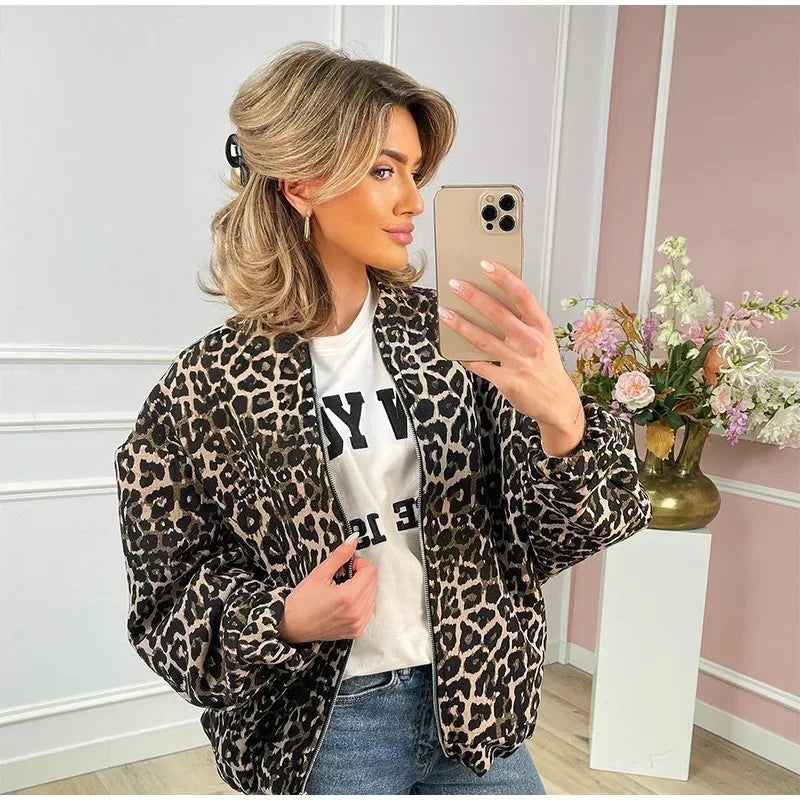Leopard | Bomber Jacket