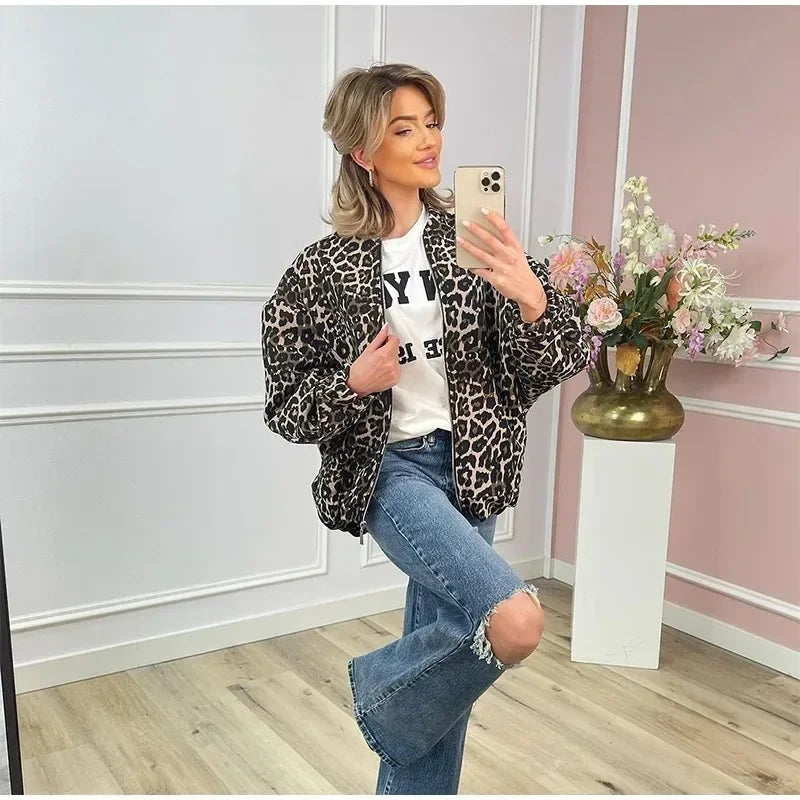 Leopard | Bomber Jacket