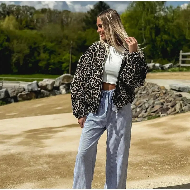 Leopard | Bomber Jacket
