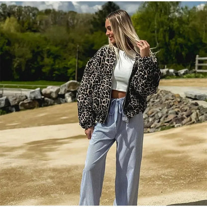 Leopard | Bomber Jacket