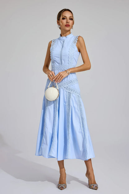 Lisette | Sleeveless Lace Dress