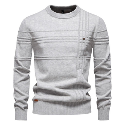 Jackson | Fine-Knit Crew Neck Sweater