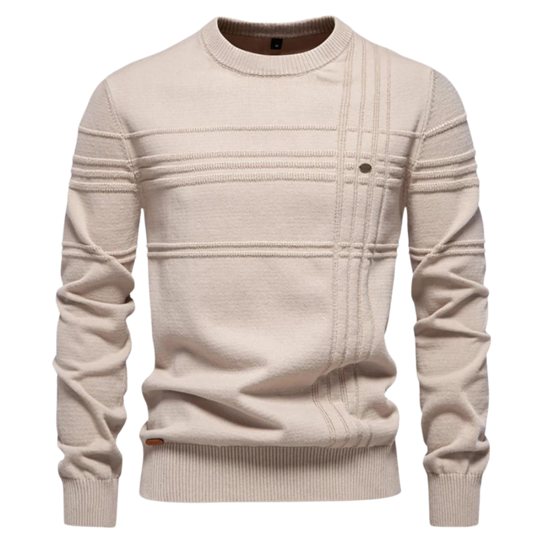 Jackson | Fine-Knit Crew Neck Sweater