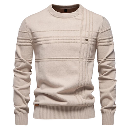 Jackson | Fine-Knit Crew Neck Sweater