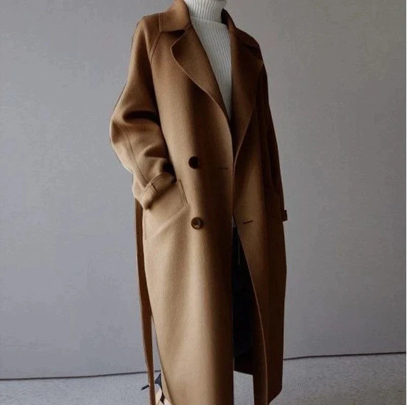 Jasmin | Elegant Long Coat