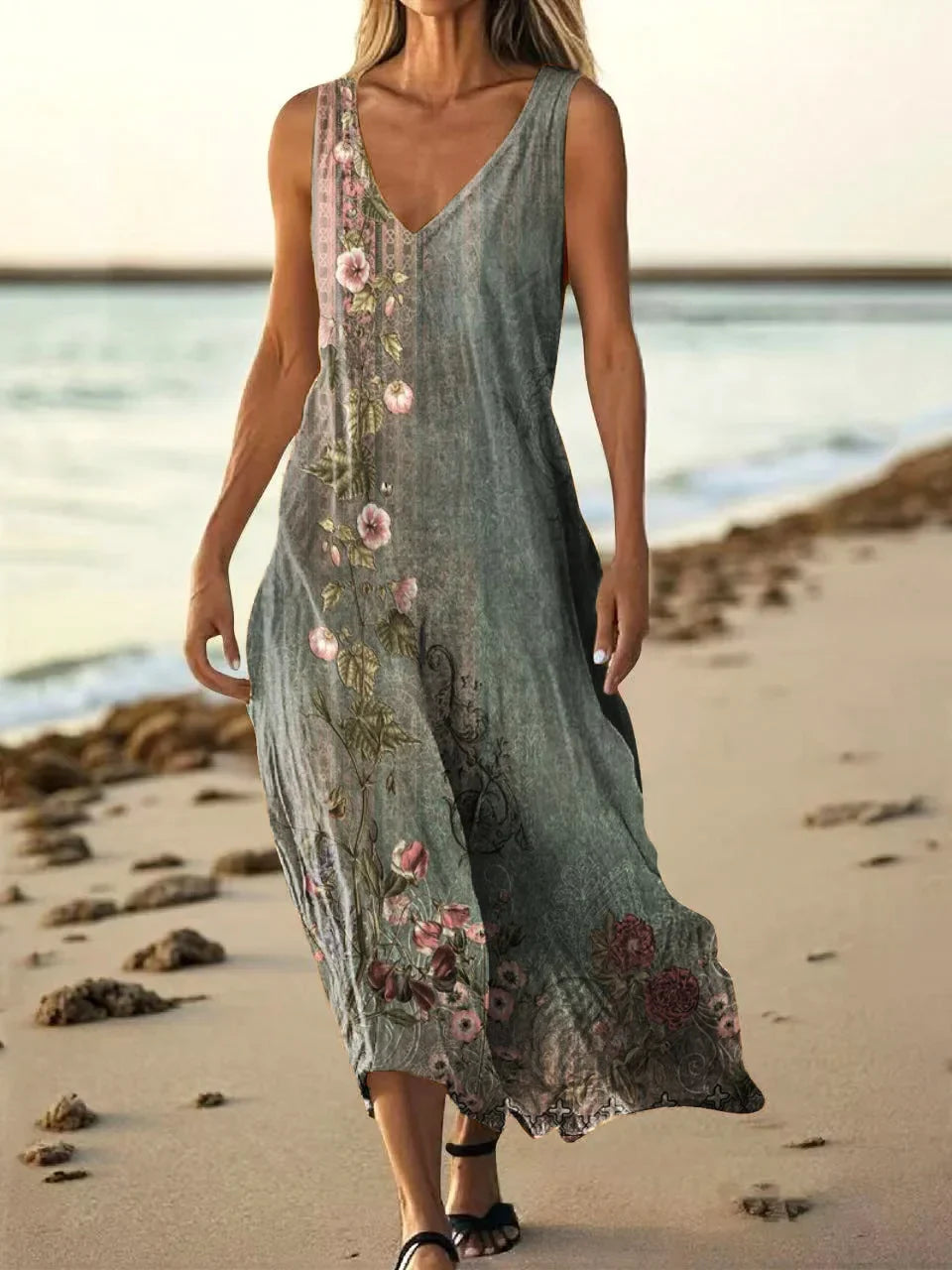 Naima | Totem Print Cotton Dress