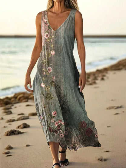 Naima | Totem Print Cotton Dress