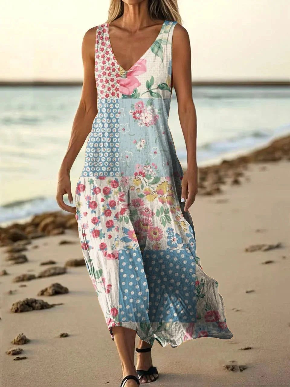 Naima | Totem Print Cotton Dress