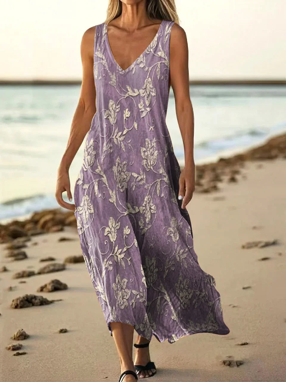 Naima | Totem Print Cotton Dress