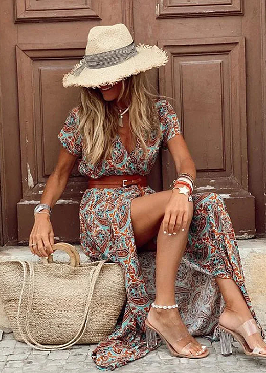 Fayette | Boho Maxi Dress