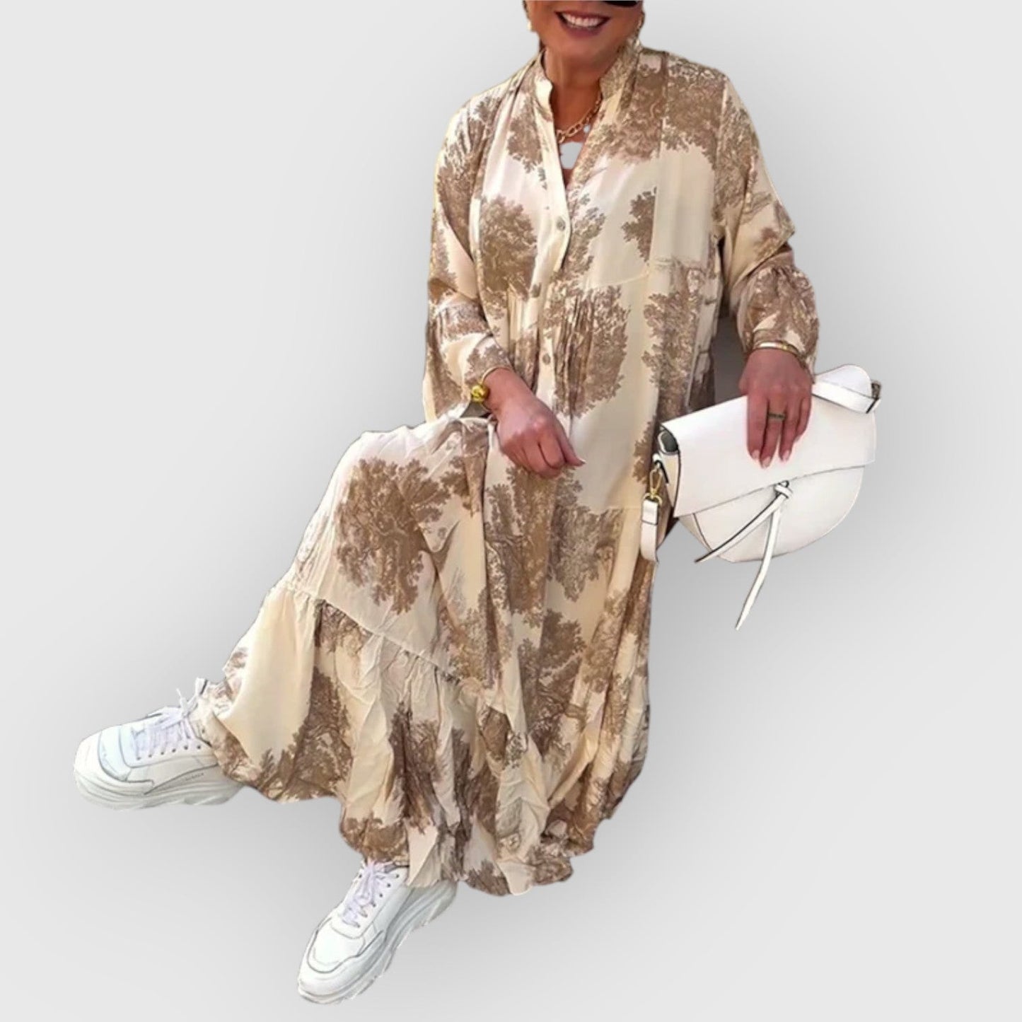 Livy | Floral Maxi Dress