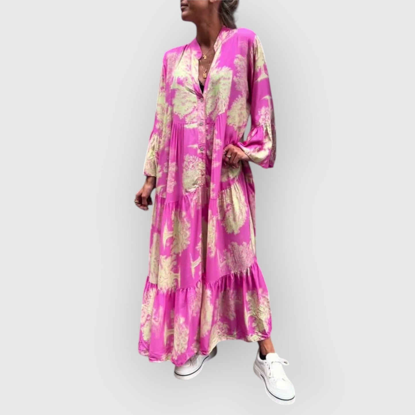 Livy | Floral Maxi Dress